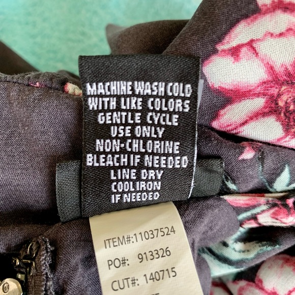 TORRID BABYDOLL CHALLIS SWEETHEART TANK. SIZE 00 - Picture 9 of 9